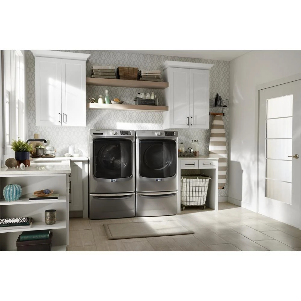Maytag XHPC155YC 15.5" Pedestal for Front Load Washer and Dryer with Storage - Image 5