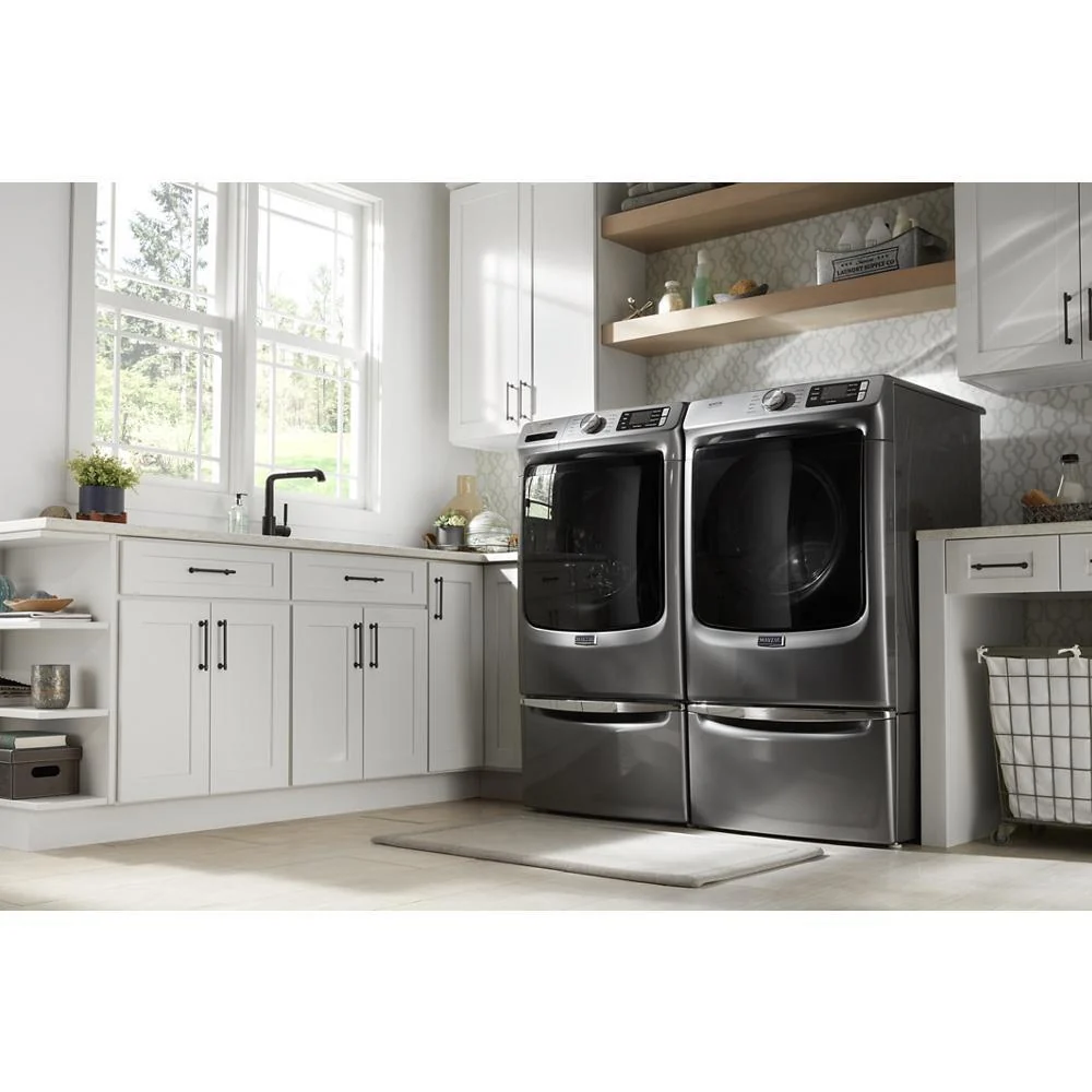Maytag XHPC155YC 15.5" Pedestal for Front Load Washer and Dryer with Storage - Image 7