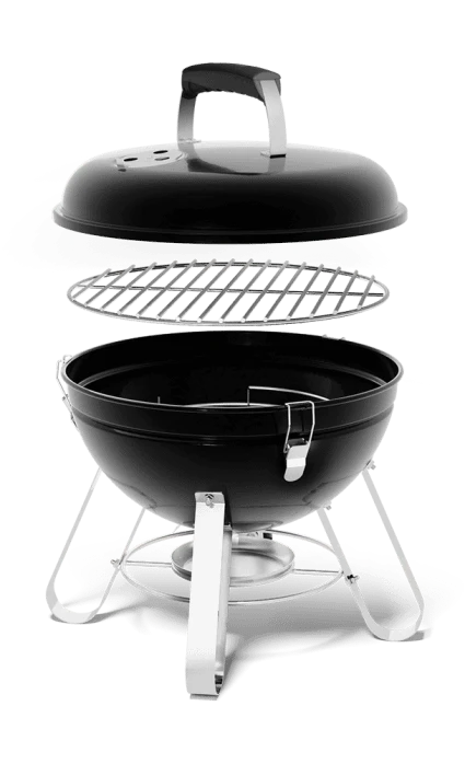 Napoleon Bbq NK14KLEG3 Legend 14 Charcoal Portable Kettle Grill , Charcoal, Black - Image 3