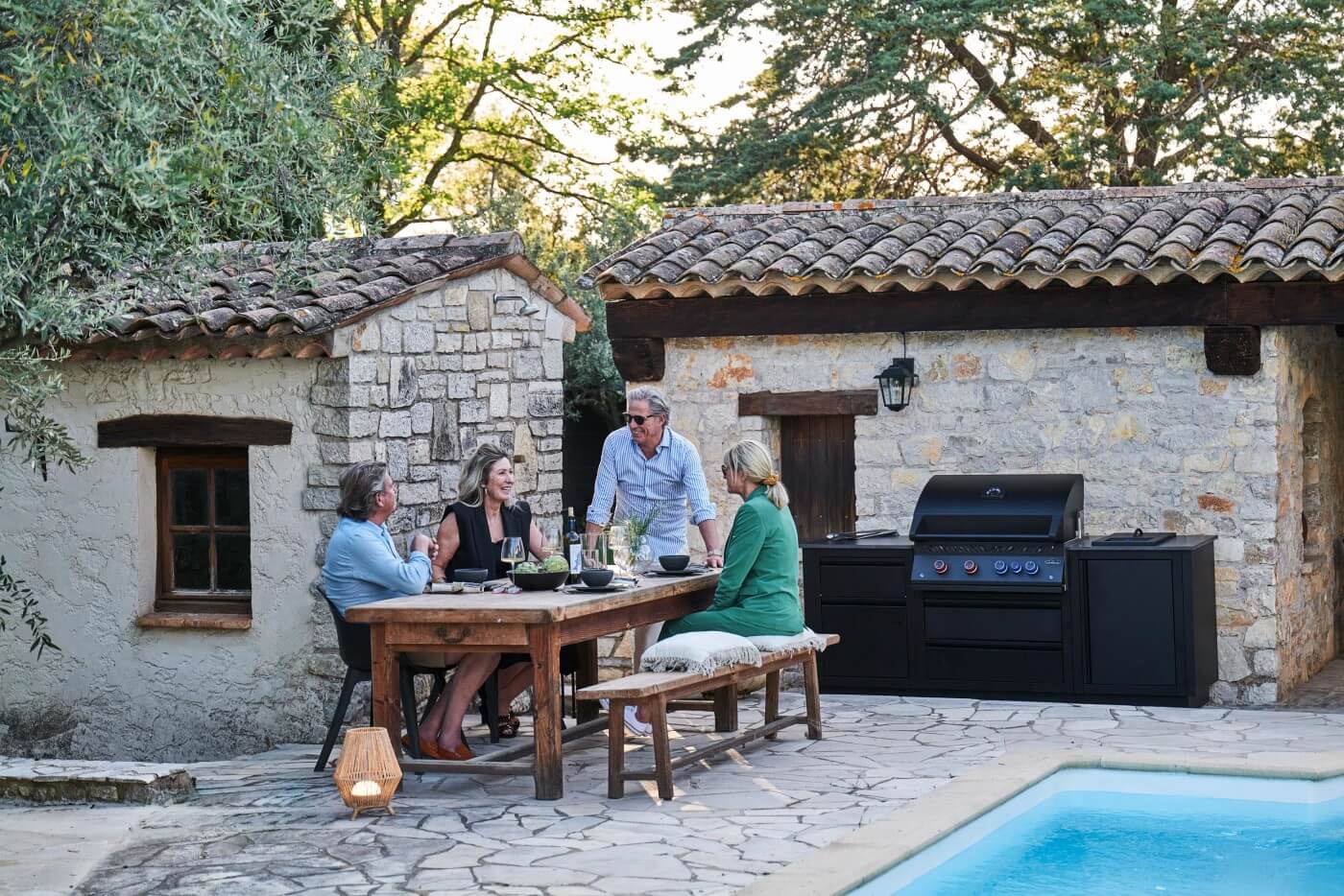 Napoleon Bbq ODK301BIG32RBNMK1 OASIS 301 Outdoor Kitchen, Built-in 700 Series 32 with Soft Close Doors , Natural Gas, Matte/Matt Black - Image 5