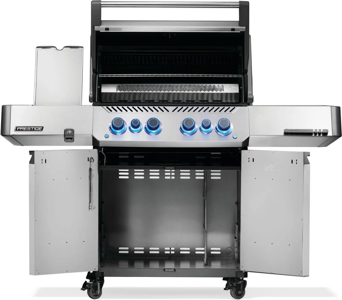 Napoleon Bbq P500VRSIBNSS Prestige 500 RSIB with Infrared Side and Rear Burner , Natural Gas, Stainless Steel - Image 11