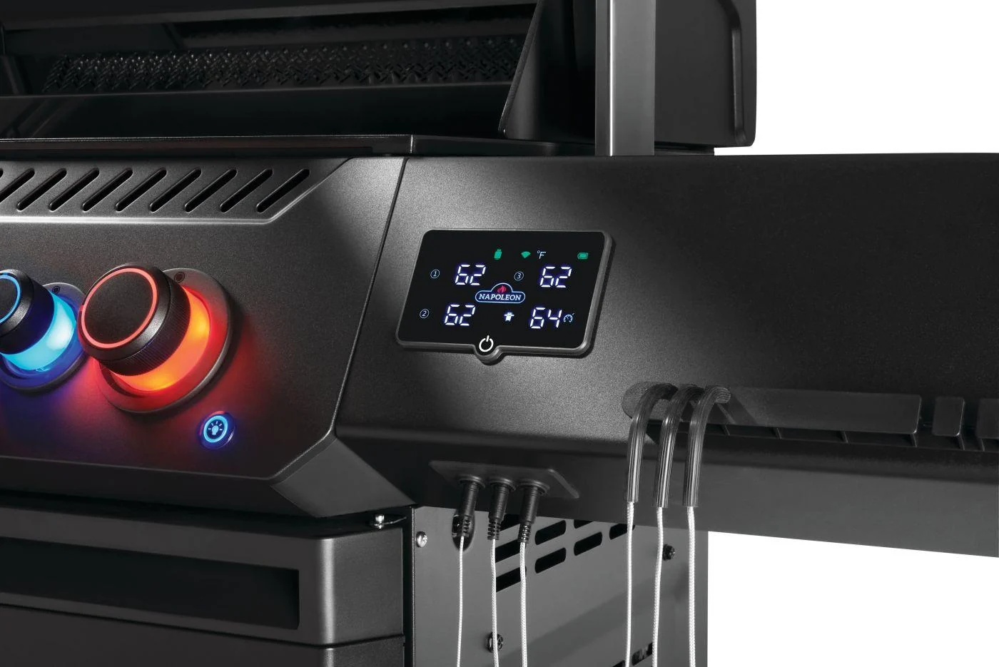 Napoleon Bbq P500VXRSIBNKPHM Phantom Prestige 500 Connected RSIB with Infrared Side and Rear Burner , Natural Gas, Matte/Matt Black - Image 12