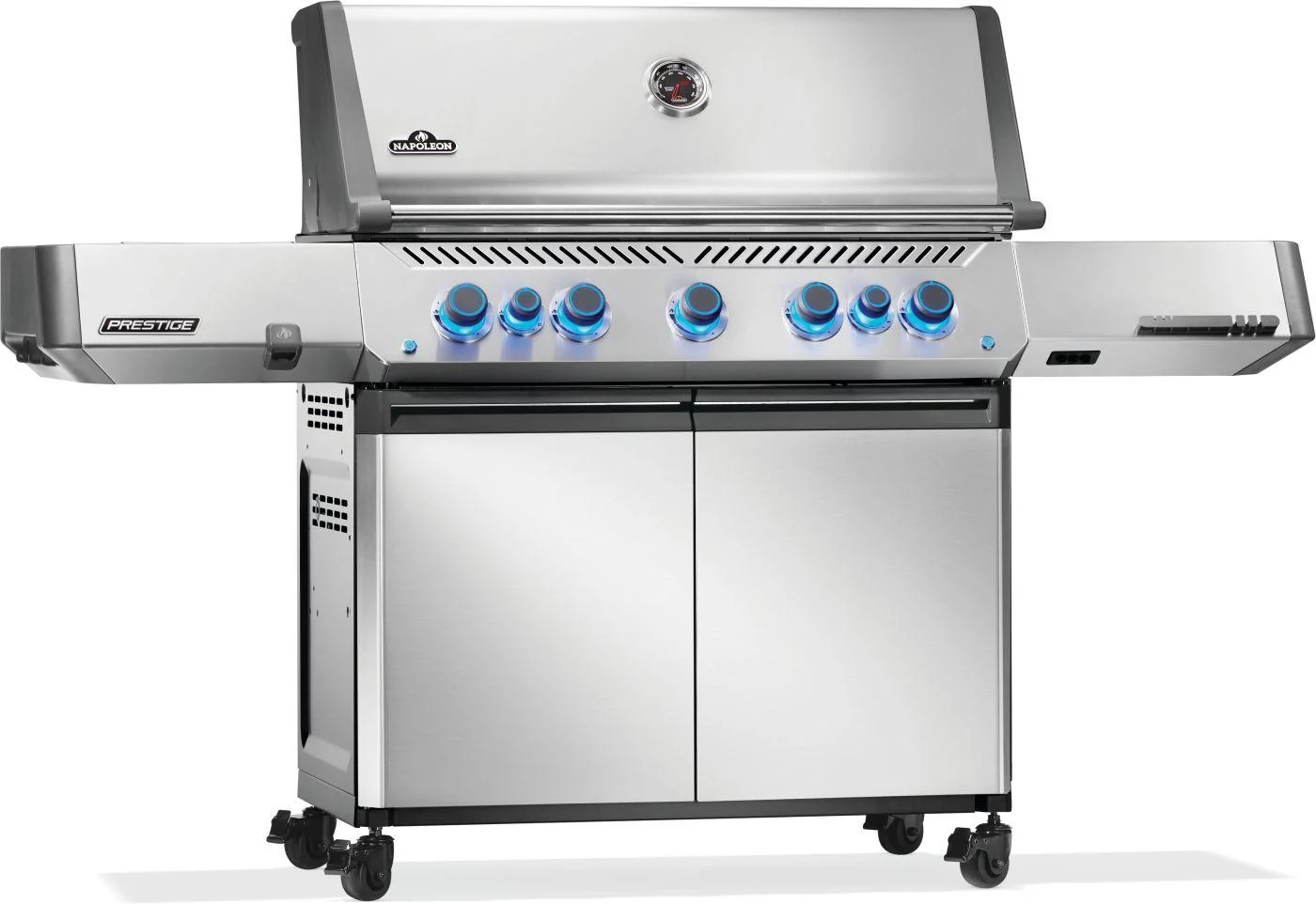 Napoleon Bbq P665VRSIBNSS Prestige 665 RSIB with Infrared Side and Rear Burner , Natural Gas, Stainless Steel - Image 5
