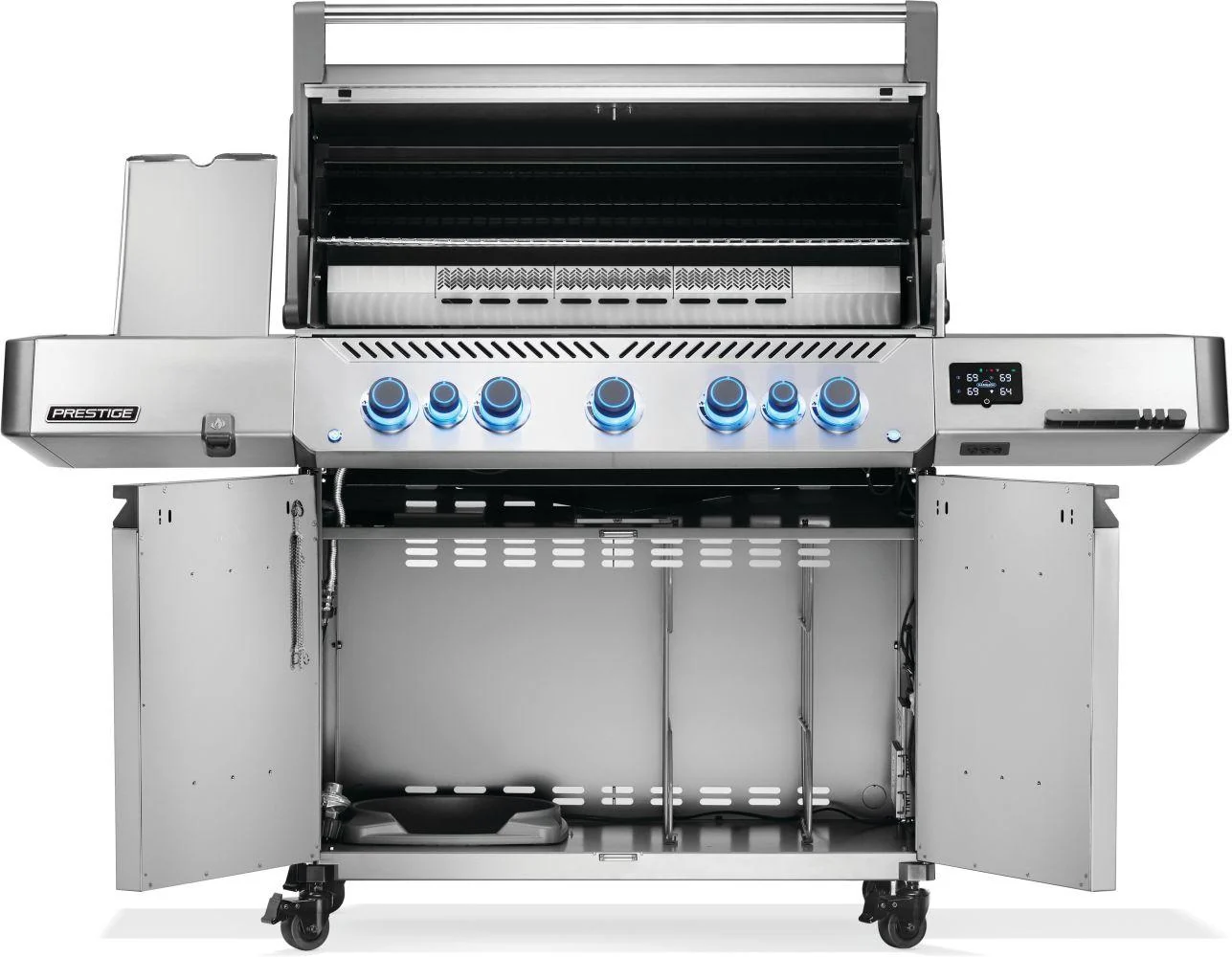 Napoleon Bbq P665VXRSIBNSS Prestige 665 Connected RSIB with Infrared Side and Rear Burner , Natural Gas, Stainless Steel - Image 2