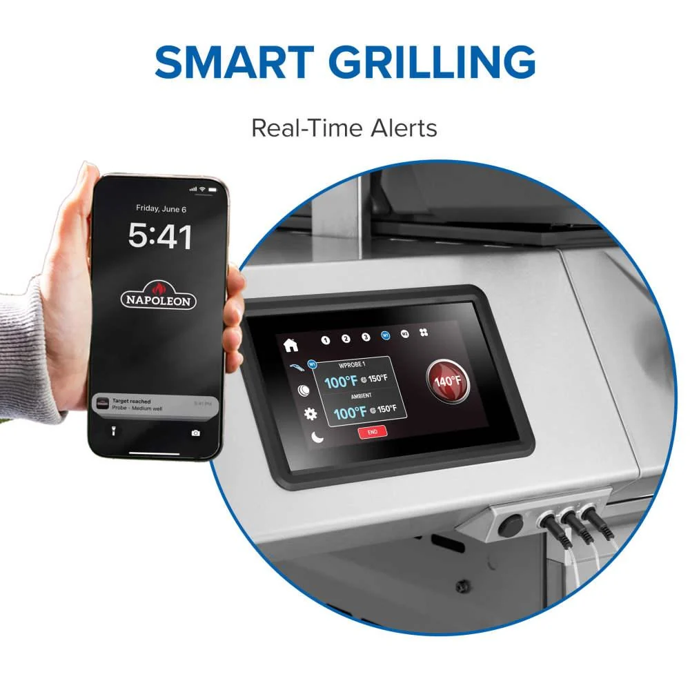 Napoleon Bbq PRO500VXRSIBNSS Prestige PRO 500 with Smart Technology , Natural Gas, Stainless Steel - Image 6