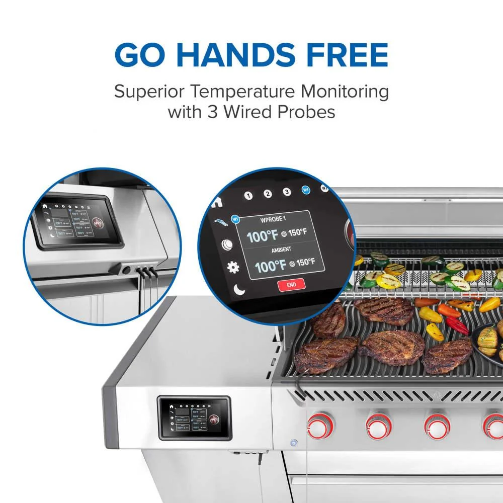 Napoleon Bbq PRO665VXRSIBNSS Prestige PRO 665 Elite with Smart Technology & Electric Smoker Box , Natural Gas, Stainless Steel - Image 14