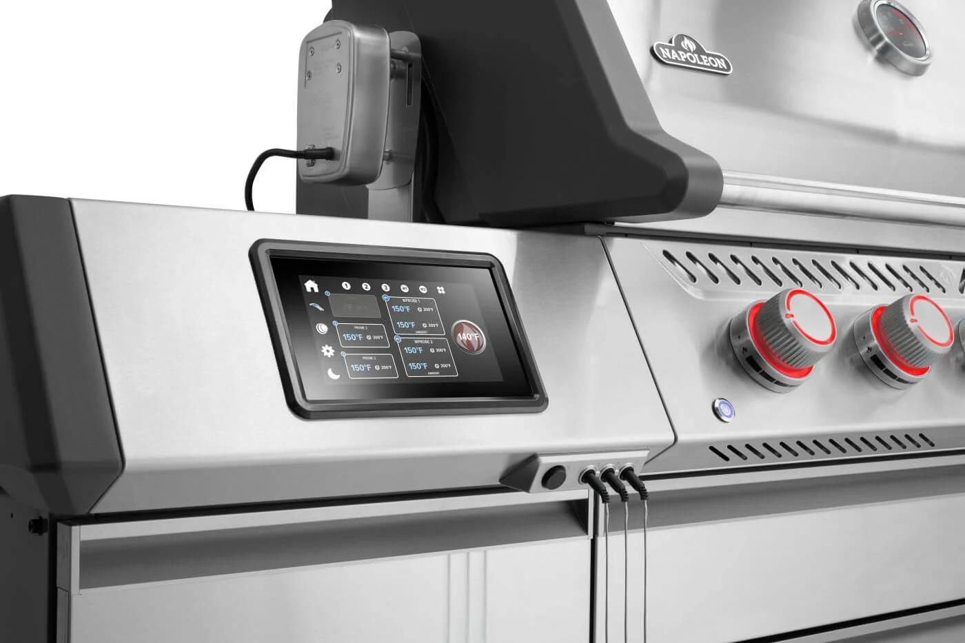 Napoleon Bbq PRO665VXRSIBNSS Prestige PRO 665 Elite with Smart Technology & Electric Smoker Box , Natural Gas, Stainless Steel - Image 26