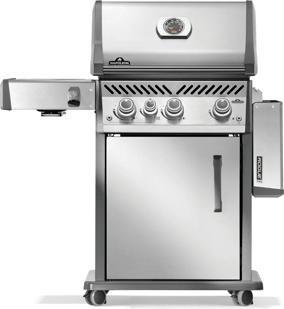 Napoleon Bbq RP425SIBPSS2 Rogue PRO 425 SIB with Infrared Side Burner , Propane, Stainless Steel - Image 7