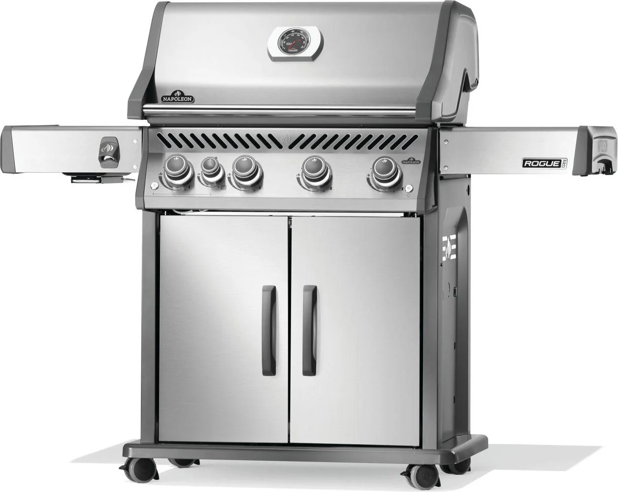 Napoleon Bbq RP525SIBNSS2 Rogue PRO 525 SIB with Infrared Side Burner , Natural Gas, Stainless Steel - Image 4