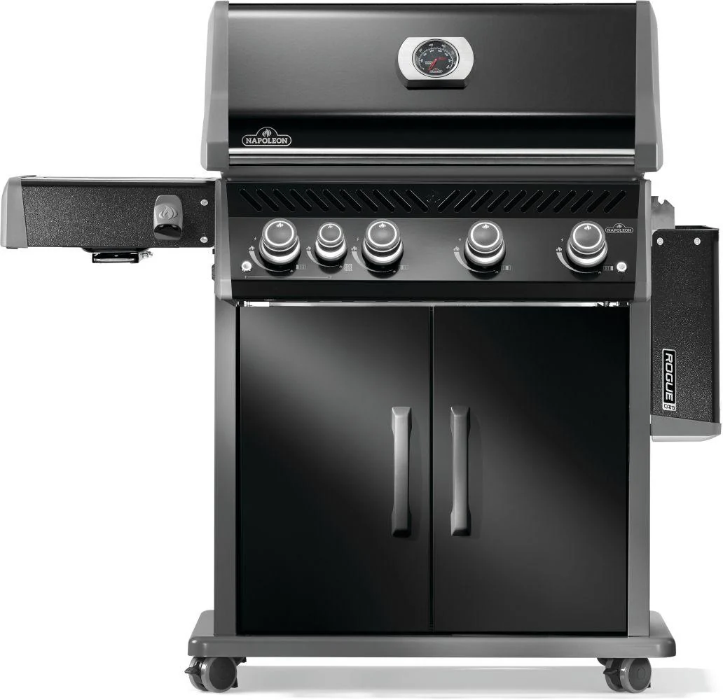 Napoleon Bbq RP525SIBPK2 Rogue PRO 525 SIB with Infrared Side Burner , Propane, Black - Image 5