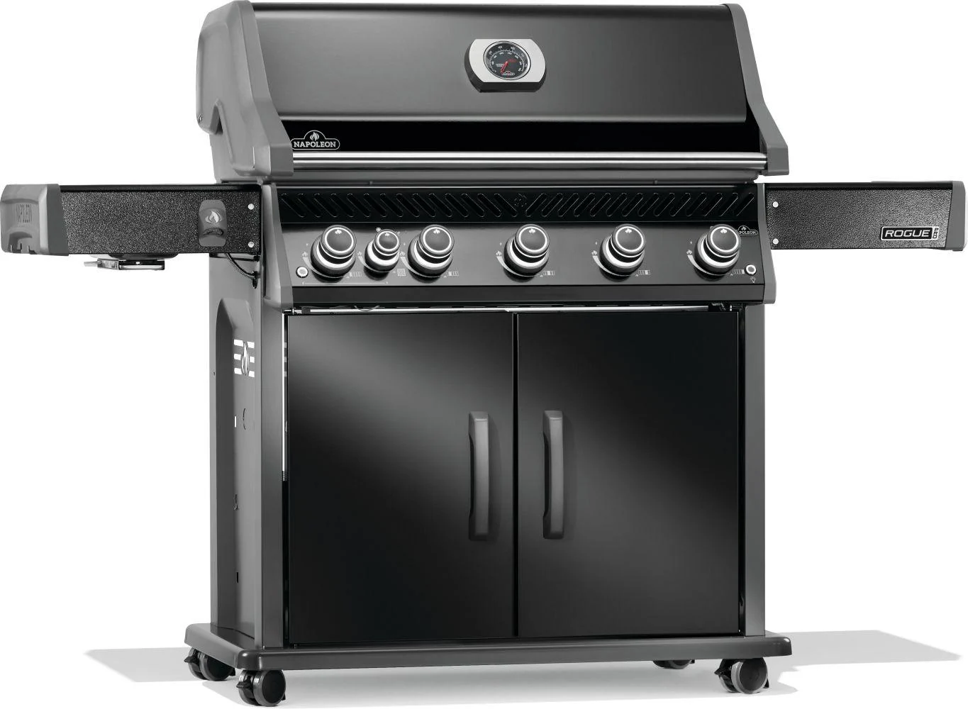 Napoleon Bbq RP625SIBNK2 Rogue PRO 625 SIB with Infrared Side Burner , Natural Gas, Black - Image 3