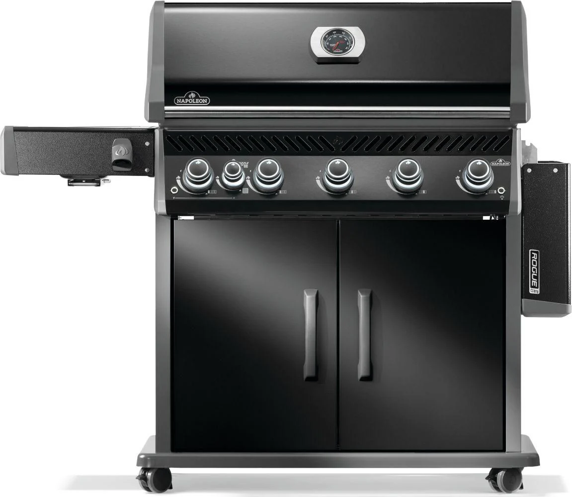 Napoleon Bbq RP625SIBNK2 Rogue PRO 625 SIB with Infrared Side Burner , Natural Gas, Black - Image 5