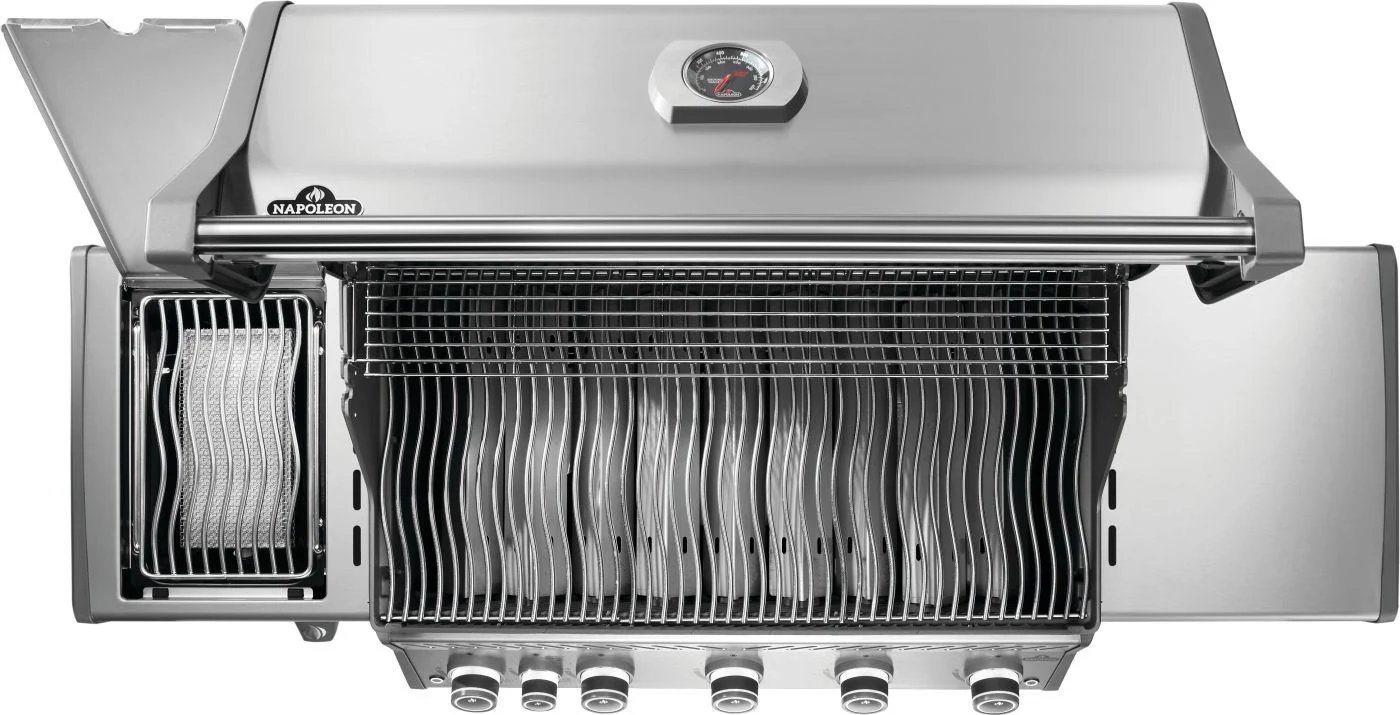 Napoleon Bbq RP625SIBNSS2 Rogue PRO 625 SIB with Infrared Side Burner , Natural Gas, Stainless Steel - Image 7