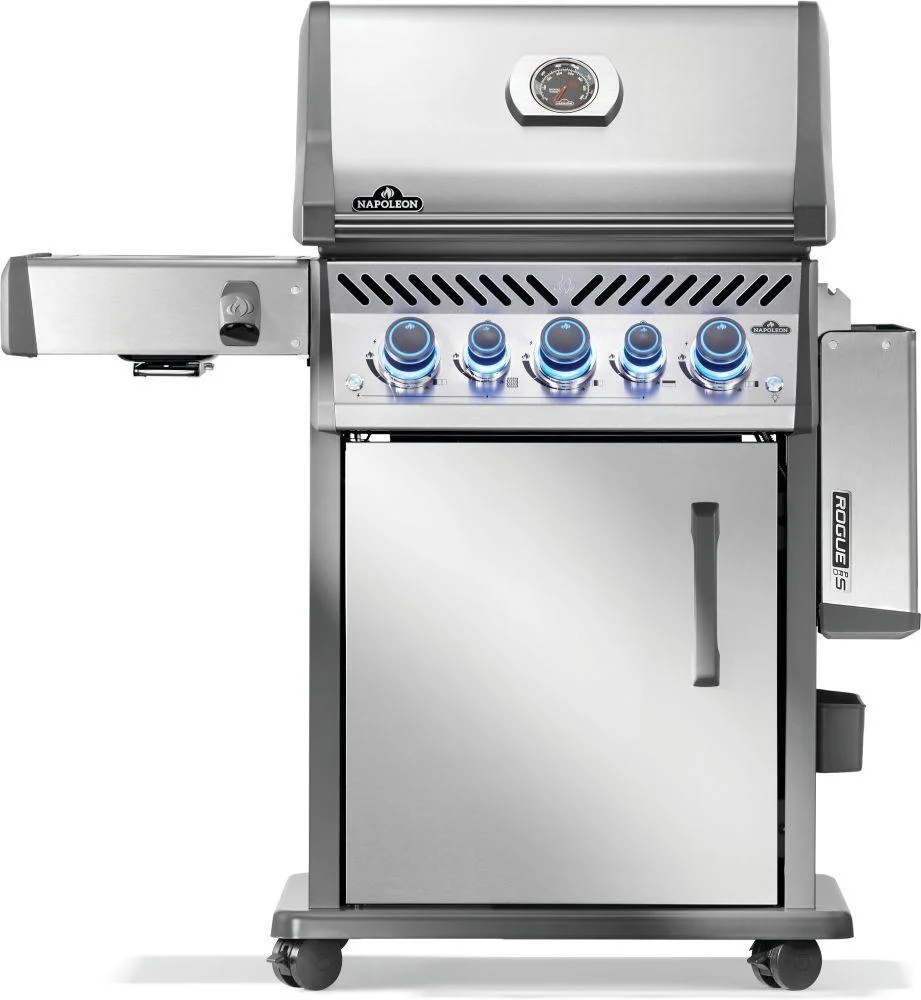 Napoleon Bbq RPS425RSIBNSS2 Rogue PRO-S 425 RSIB with Infrared Side and Rear Burner , Natural Gas, Stainless Steel - Image 2