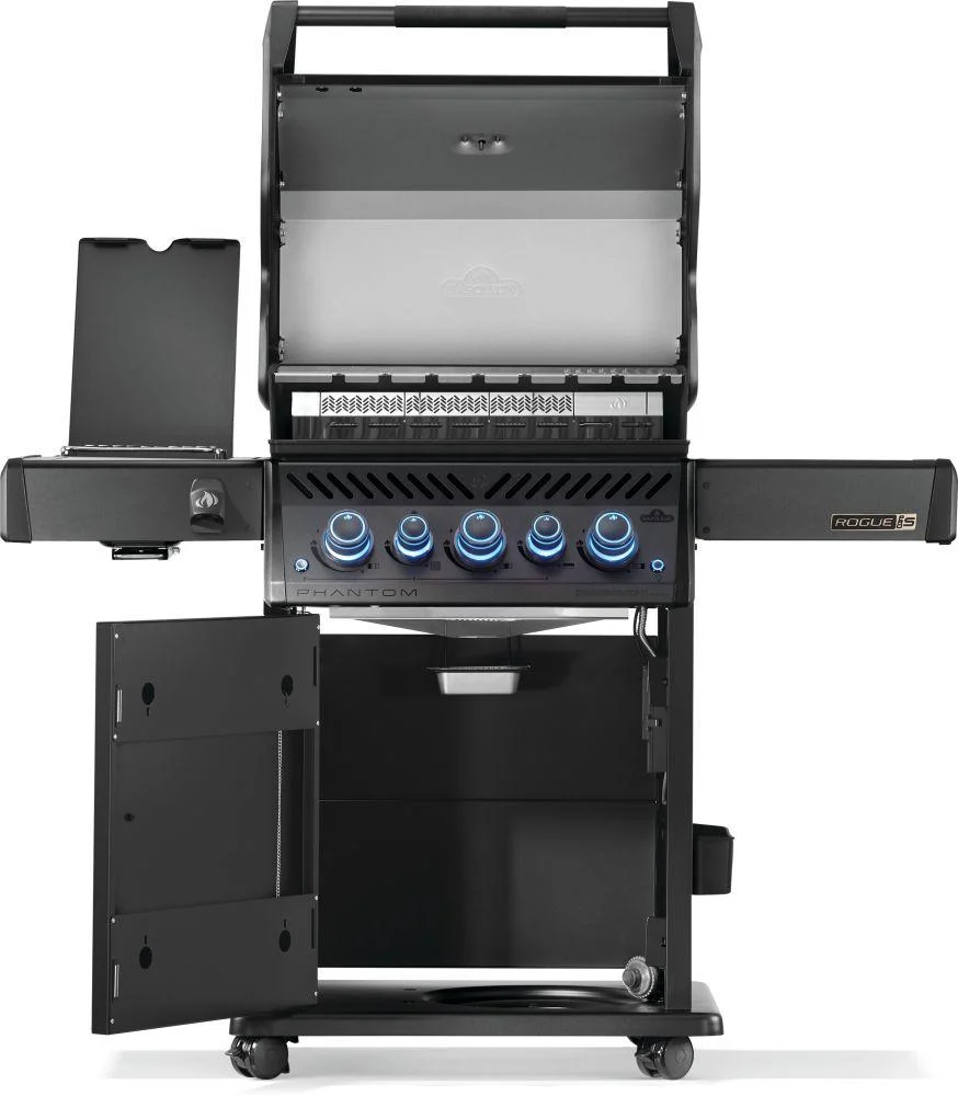 Napoleon Bbq RPS425RSIBPK2PHM Phantom Rogue PRO-S 425 RSIB with Infrared Side and Rear Burner , Propane, Matte/Matt Black - Image 3