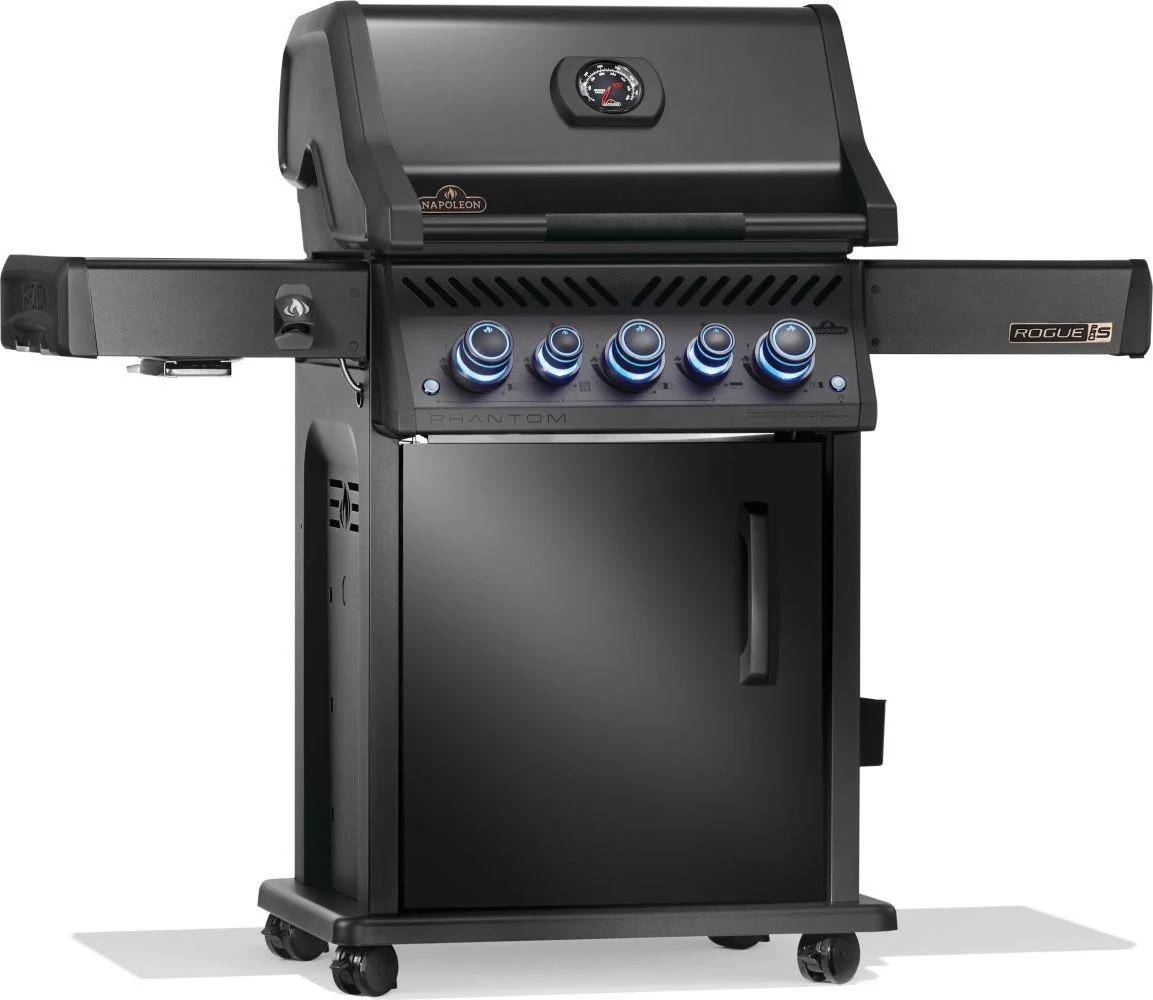 Napoleon Bbq RPS425RSIBPK2PHM Phantom Rogue PRO-S 425 RSIB with Infrared Side and Rear Burner , Propane, Matte/Matt Black - Image 4
