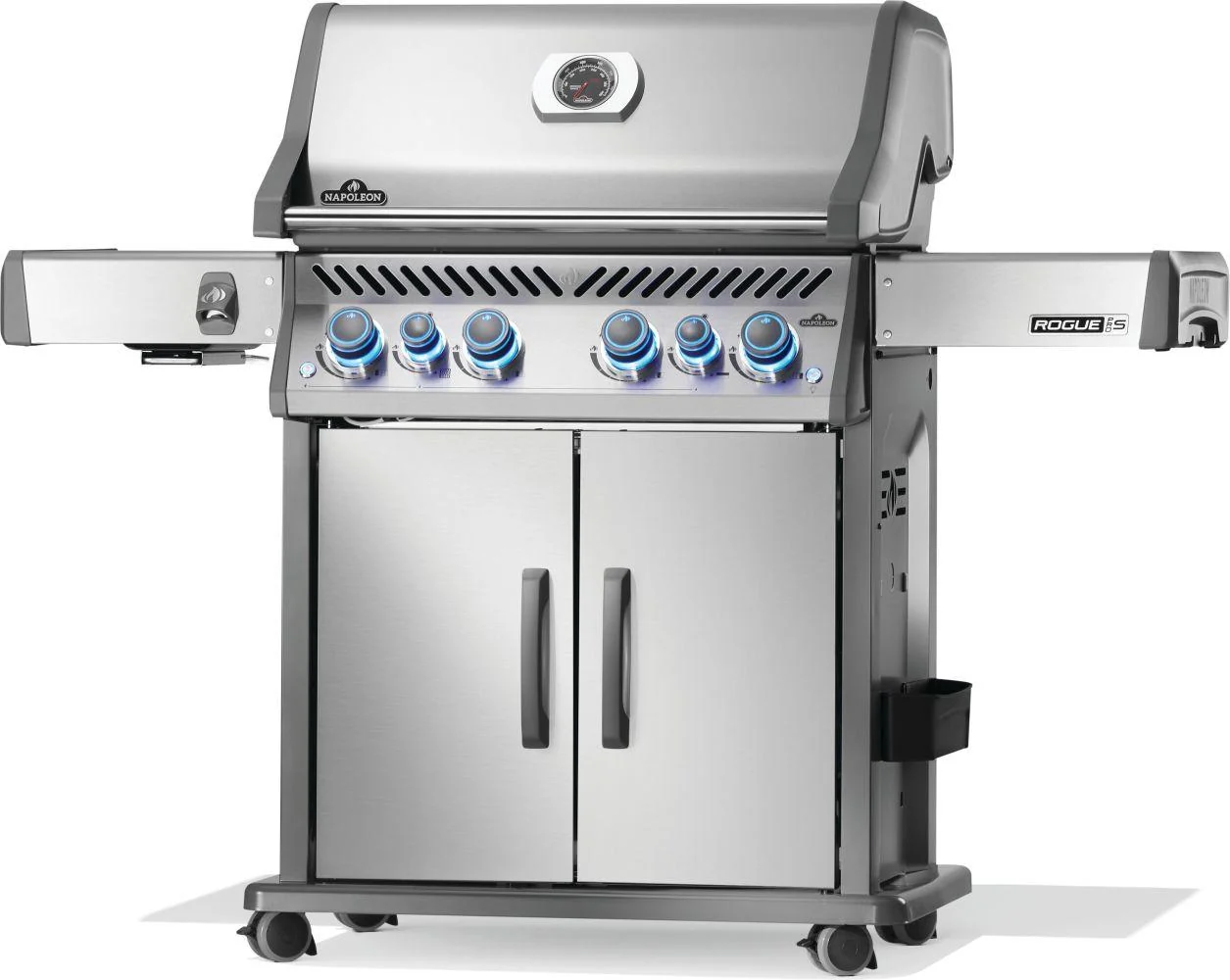 Napoleon Bbq RPS525RSIBNSS2 Rogue PRO-S 525 RSIB with Infrared Side and Rear Burner , Natural Gas, Stainless Steel - Image 4