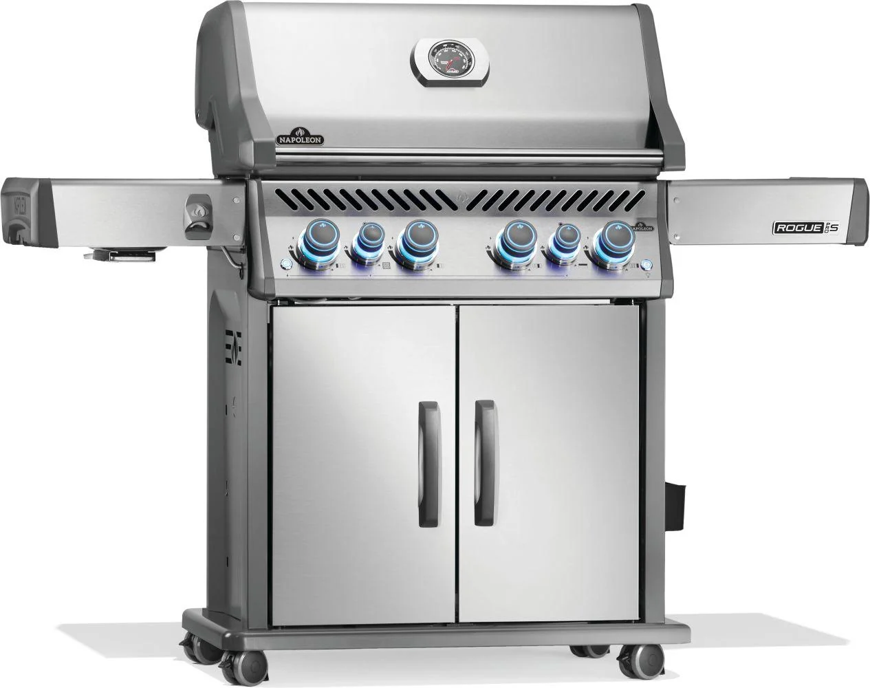 Napoleon Bbq RPS525RSIBNSS2 Rogue PRO-S 525 RSIB with Infrared Side and Rear Burner , Natural Gas, Stainless Steel - Image 5