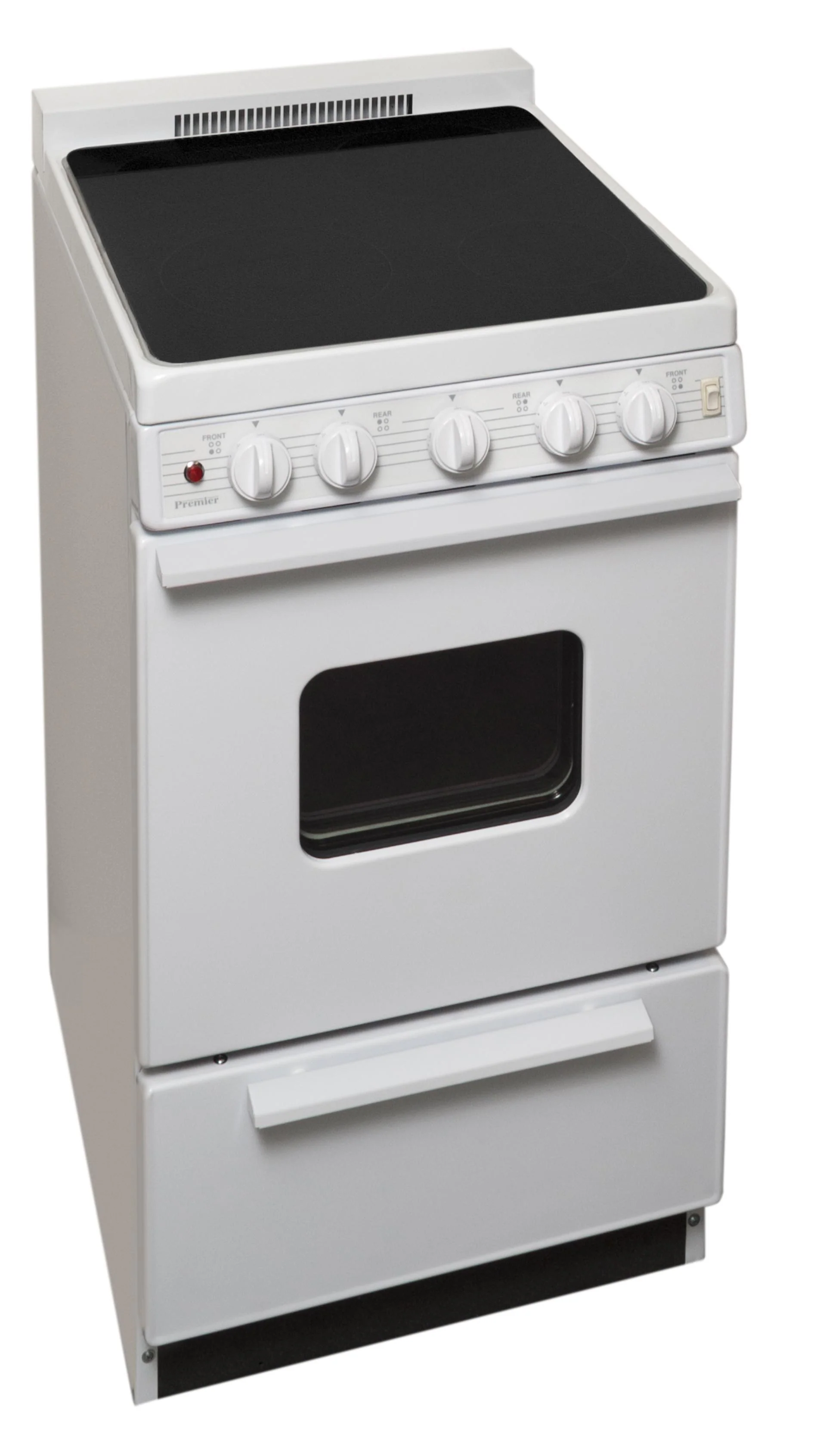 Premier EAS2X0OP 20 in. Freestanding Smooth Top Electric Range in White