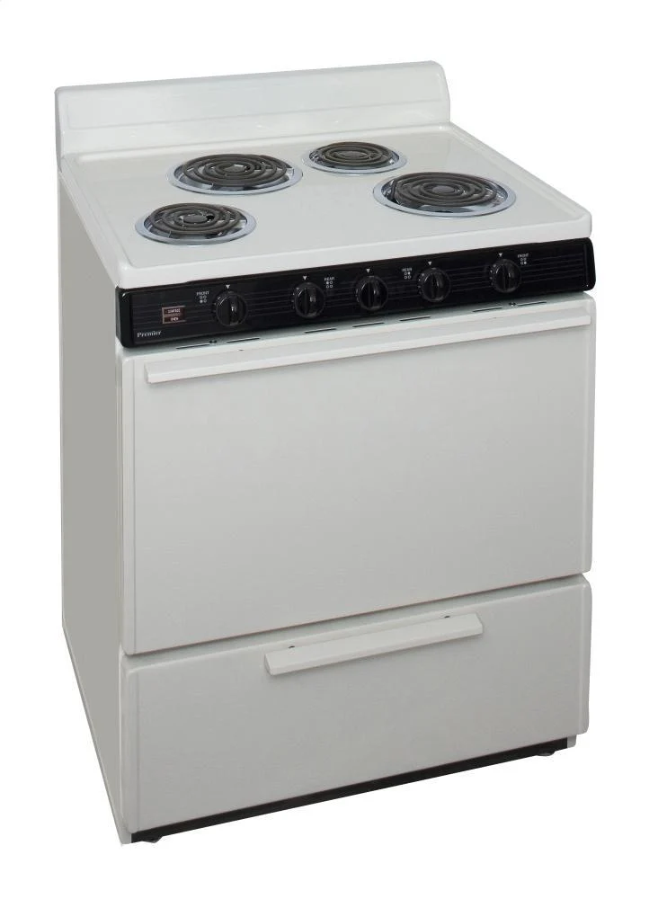 Premier EDK100TP 30 in. Freestanding Electric Range in Biscuit - Image 2