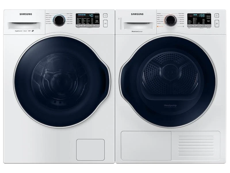 Samsung DV22N6800HW 4.0 cu. ft. Capacity Heat Pump Dryer with Sensor Dry in White - Image 5