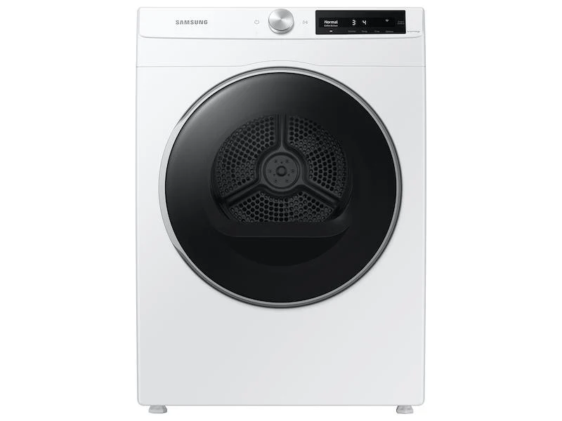 Samsung DV25B6900EW 4.0 cu. ft. Electric Dryer with AI Smart Dial and Wi-Fi Connectivity in White