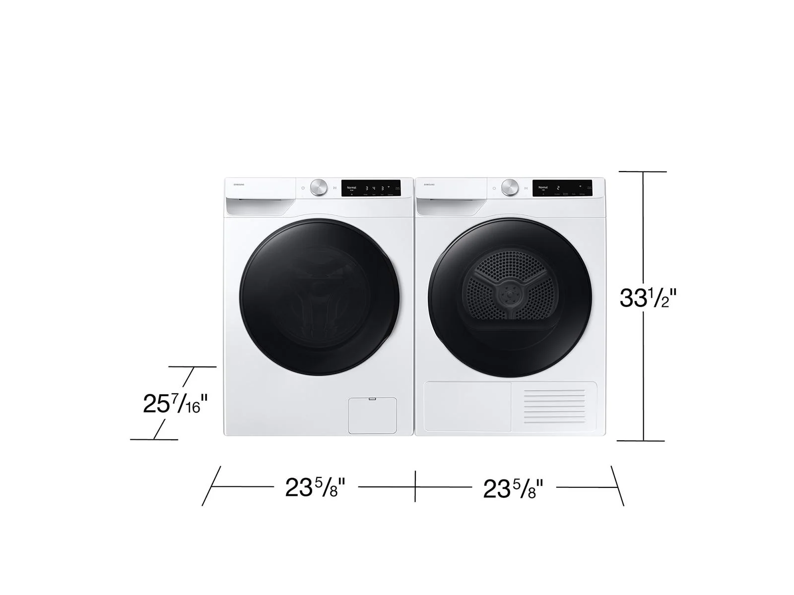 Samsung DV25FG62B0BEA2 Compact Ventless Heat Pump Dryer 4.0 cu. ft.  Wi-Fi Connectivity  Energy Efficient - Image 16