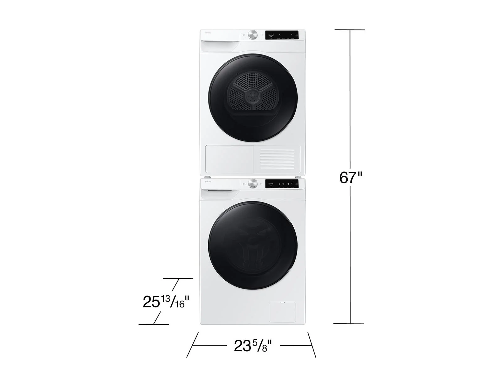 Samsung DV25FG62B0BEA2 Compact Ventless Heat Pump Dryer 4.0 cu. ft.  Wi-Fi Connectivity  Energy Efficient - Image 17