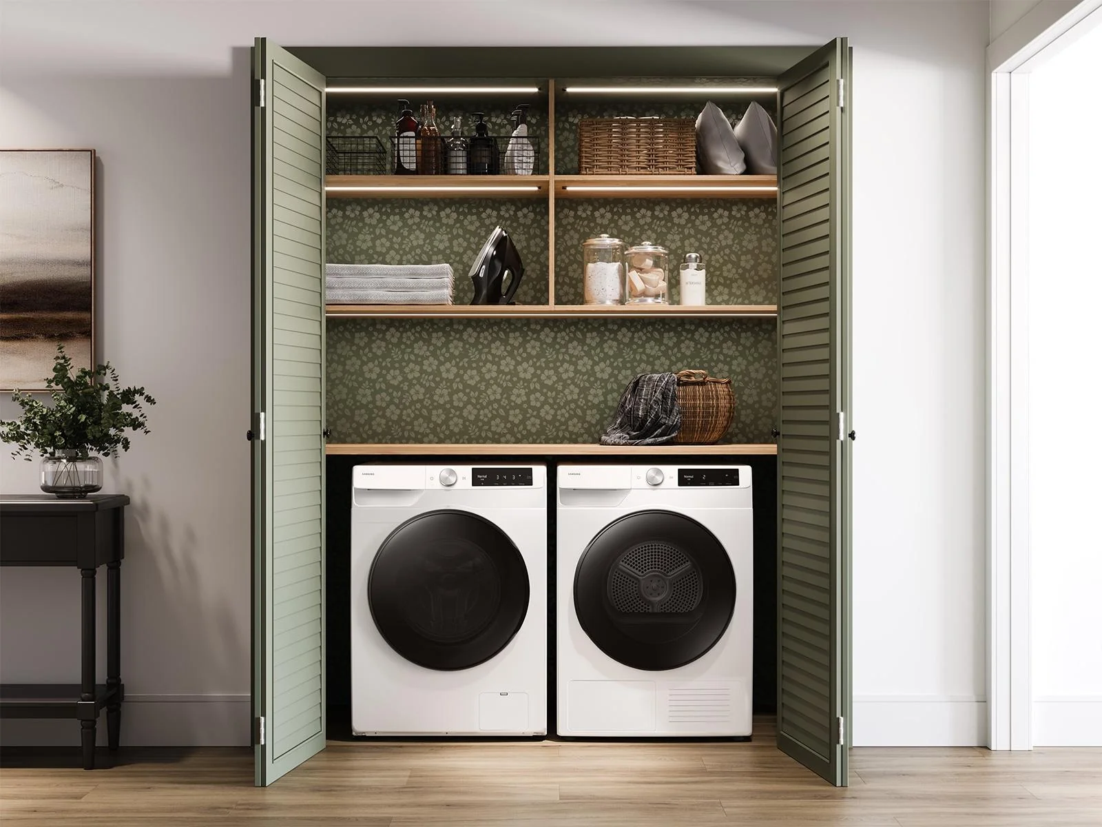 Samsung DV25FG62B0BEA2 Compact Ventless Heat Pump Dryer 4.0 cu. ft.  Wi-Fi Connectivity  Energy Efficient - Image 6