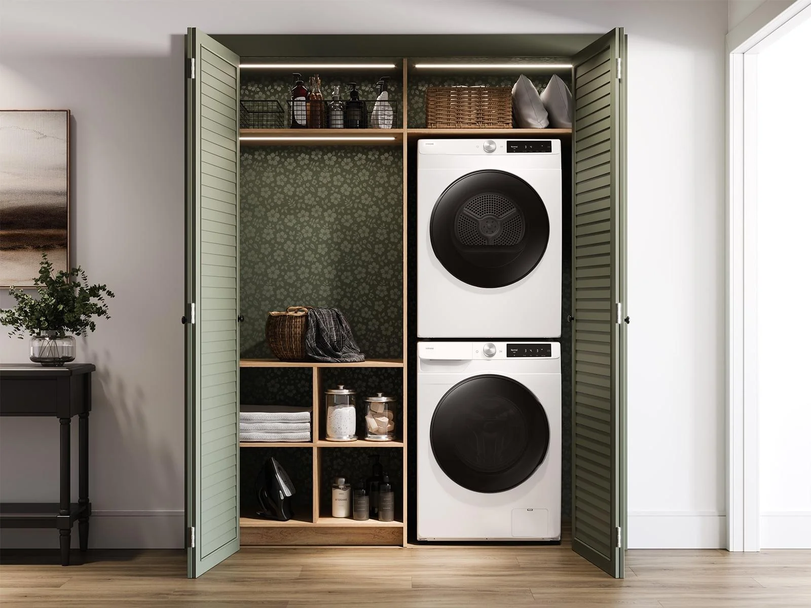 Samsung DV25FG62B0BEA2 Compact Ventless Heat Pump Dryer 4.0 cu. ft.  Wi-Fi Connectivity  Energy Efficient - Image 7