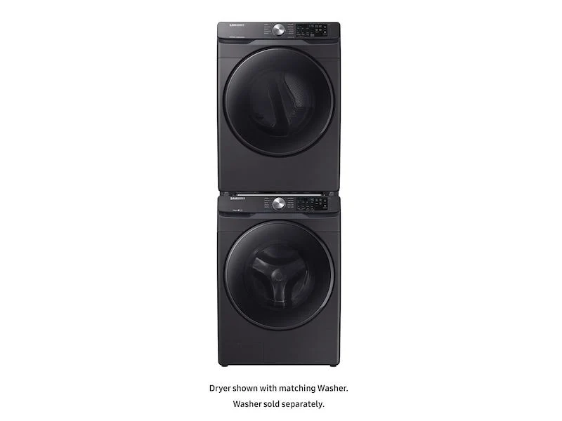 Samsung DVE45R6100V 7.5 cu. ft. Electric Dryer with Steam Sanitize+ in Black Stainless Steel - Image 5