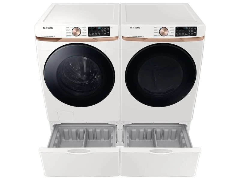Samsung DVE50BG8300EA3 7.5 cu. ft. Smart Electric Dryer with Steam Sanitize+ and Sensor Dry in Ivory - Image 9