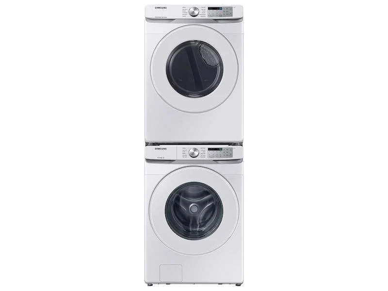 Samsung DVE51CG8000W 7.5 cu. ft. Smart Electric Dryer with Sensor Dry in White - Image 5