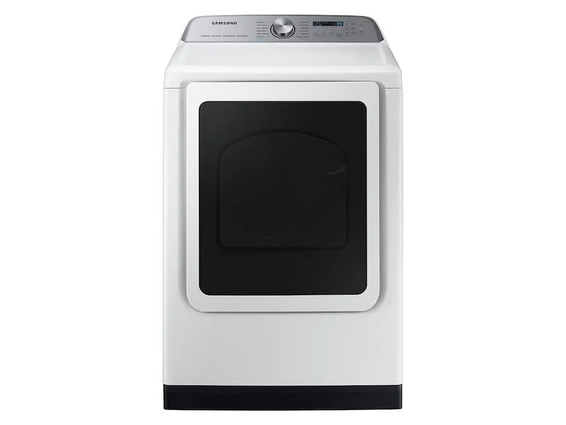 Samsung DVE55CG7100WA3 7.4 cu. ft. Smart Electric Dryer with Steam Sanitize+ in White