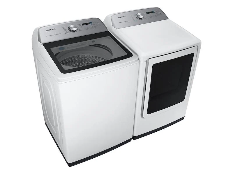 Samsung DVE55CG7100WA3 7.4 cu. ft. Smart Electric Dryer with Steam Sanitize+ in White - Image 11