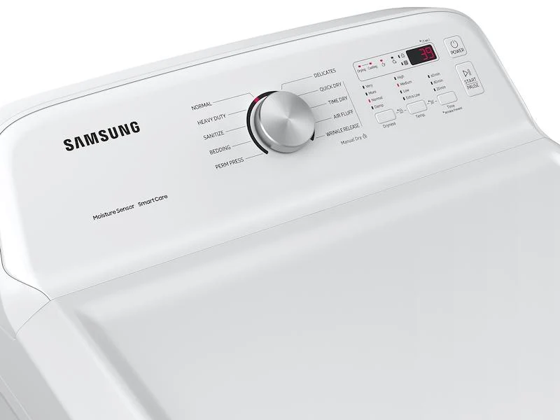 7.4 cu. ft. Gas Dryer with Sensor Dry in White - Image 7
