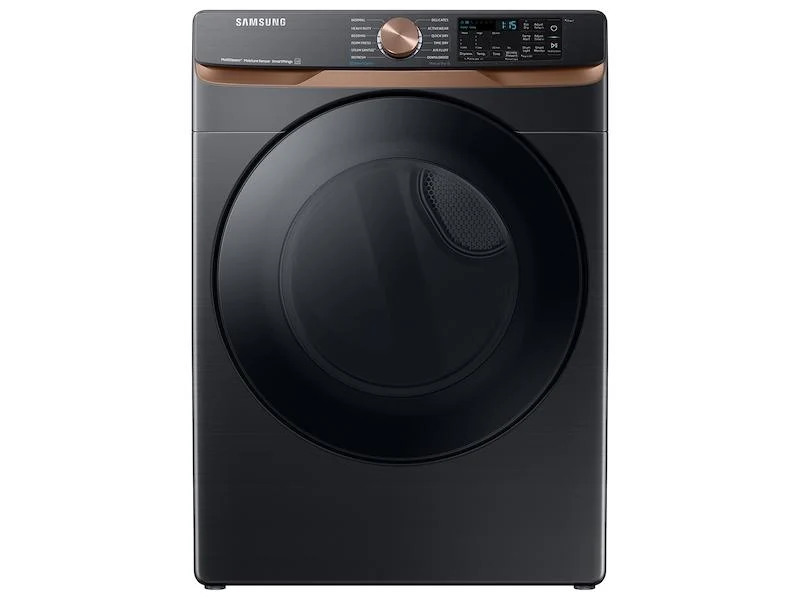 Samsung DVG50BG8300VA3 7.5 cu. ft. Smart Gas Dryer with Steam Sanitize+ and Sensor Dry in Brushed Black