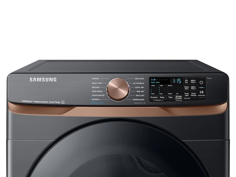 Samsung DVG50BG8300VA3 7.5 cu. ft. Smart Gas Dryer with Steam Sanitize+ and Sensor Dry in Brushed Black - Image 2
