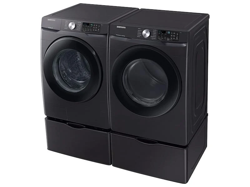 Samsung DVG51CG8000V 7.5 cu. ft. Smart Gas Dryer with Sensor Dry in Brushed Black - Image 12
