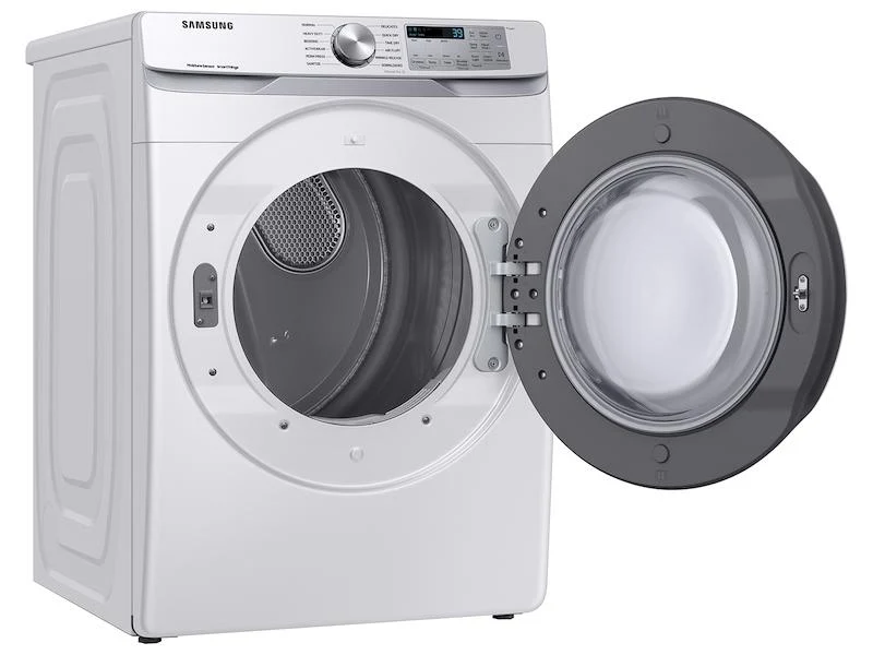 Samsung DVG51CG8000W 7.5 cu. ft. Smart Gas Dryer with Sensor Dry in White - Image 8