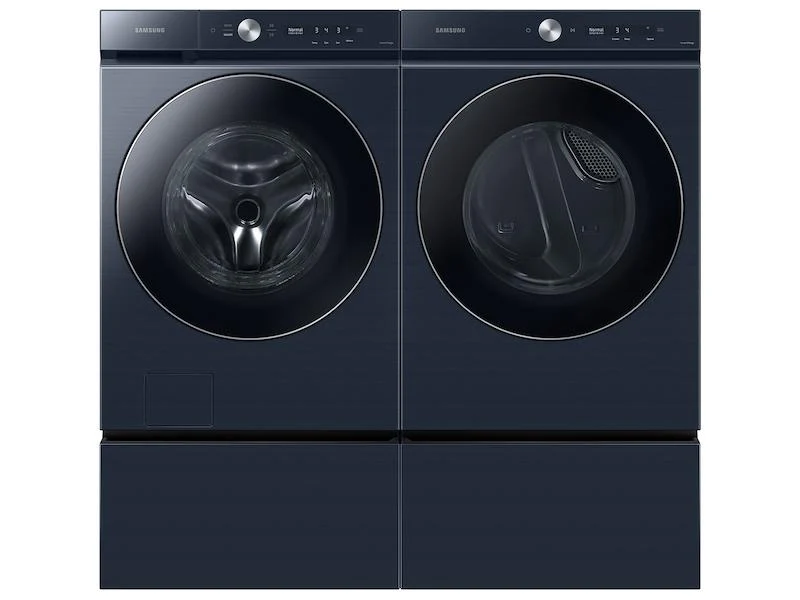 Samsung DVG53BB8900DA3 Bespoke 7.6 cu. ft. Ultra Capacity Gas Dryer with AI Optimal Dry and Super Speed Dry in Brushed Navy - Image 7