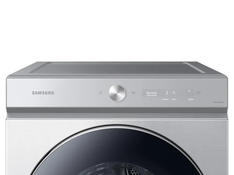 Samsung DVG53BB8900TA3 Bespoke 7.6 cu. ft. Ultra Capacity Gas Dryer with AI Optimal Dry and Super Speed Dry in Silver Steel - Image 3