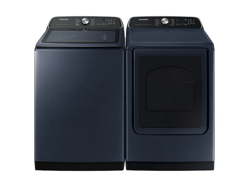 Samsung DVG54CG7150DA3 7.4 cu. ft. Smart Gas Dryer with Pet Care Dry and Steam Sanitize+ in Brushed Navy - Image 10