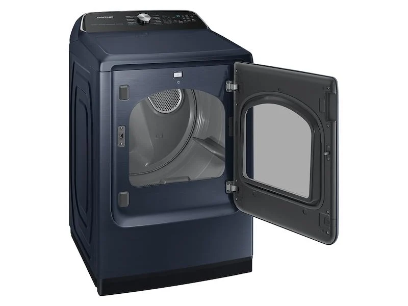 Samsung DVG54CG7150DA3 7.4 cu. ft. Smart Gas Dryer with Pet Care Dry and Steam Sanitize+ in Brushed Navy - Image 5