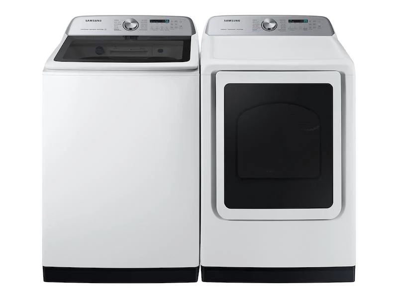 Samsung DVG55CG7100WA3 7.4 cu. ft. Smart Gas Dryer with Steam Sanitize+ in White - Image 10