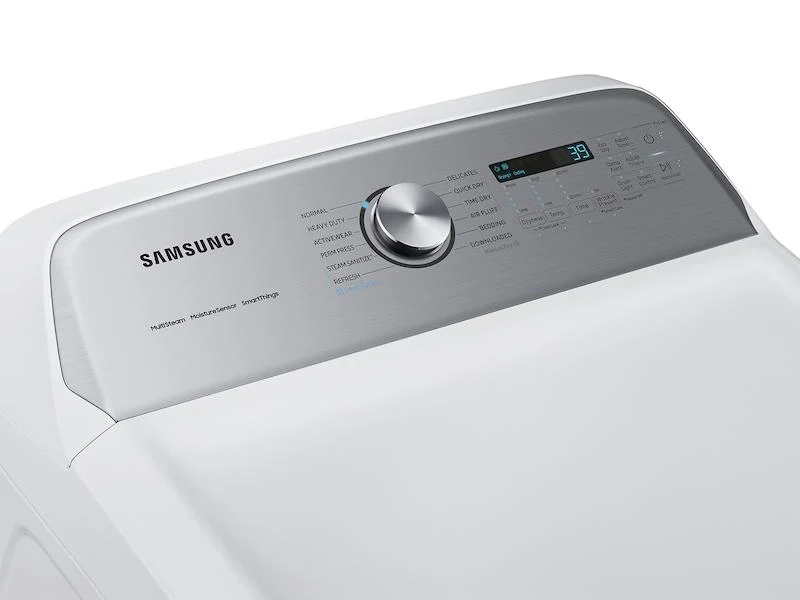 Samsung DVG55CG7100WA3 7.4 cu. ft. Smart Gas Dryer with Steam Sanitize+ in White - Image 6