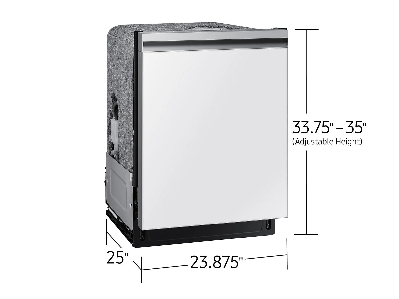 Samsung DW80CB545012 Bespoke AI Dishwasher with StormWash+™ BESPOKE Design and Energy Efficiency  Built under - Image 3