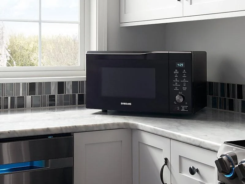 Samsung MC11K7035CG 1.1 cu. ft. PowerGrill Countertop Microwave with Power Convection in Black Stainless Steel - Image 5