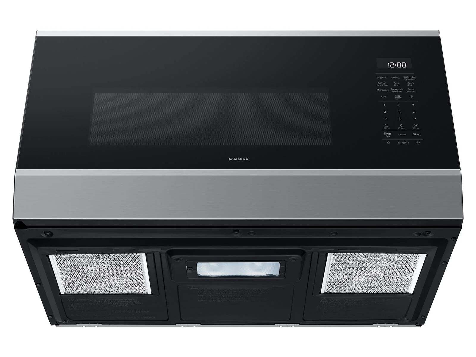 Samsung ME90H1780R Bespoke Over the Range Microwave Air Fry Max  Convection  Auto Connectivity - Image 12