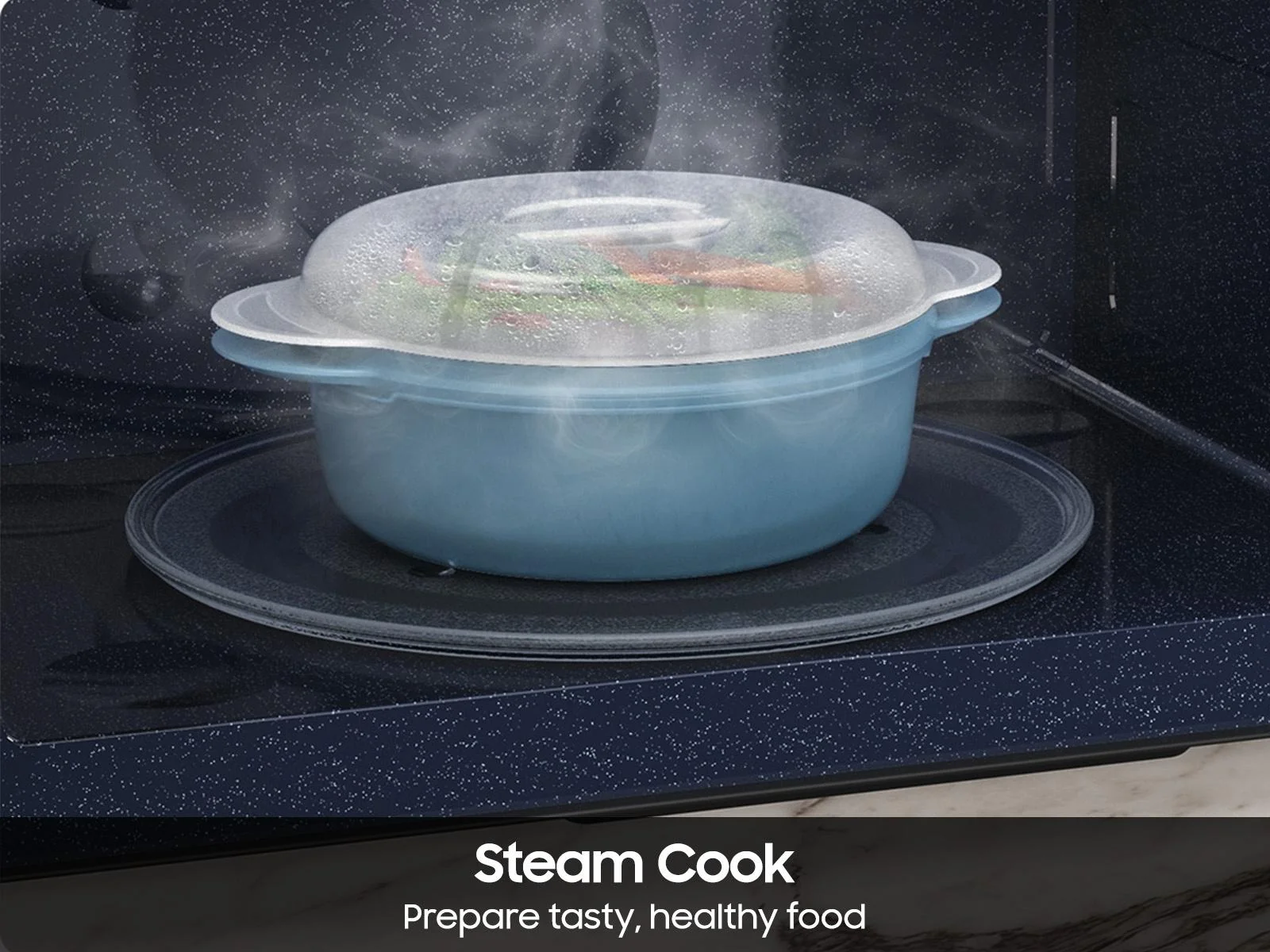 Samsung ME90H1780R Bespoke Over the Range Microwave Air Fry Max  Convection  Auto Connectivity - Image 8